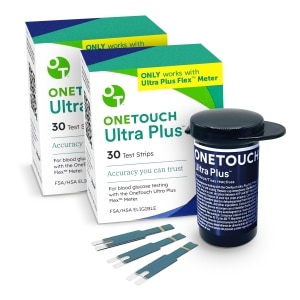 OneTouch Ultra Plus™ test strips - 60 count